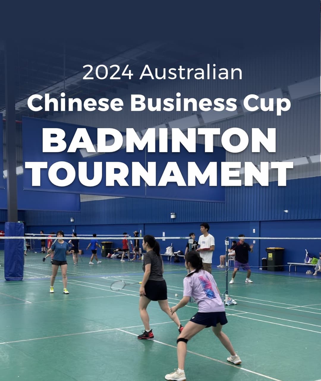 HouGarden X 2024 Australian Chinese Business Cup Badminton Tournament